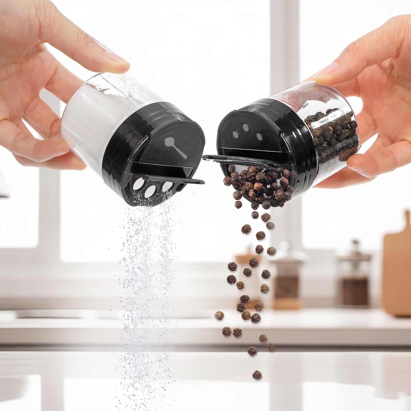 Foraineam airtight screw-on lid keeps contents fresh