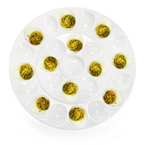 Foraineam microwave-safe egg tray suitable for reheating and quick serving.