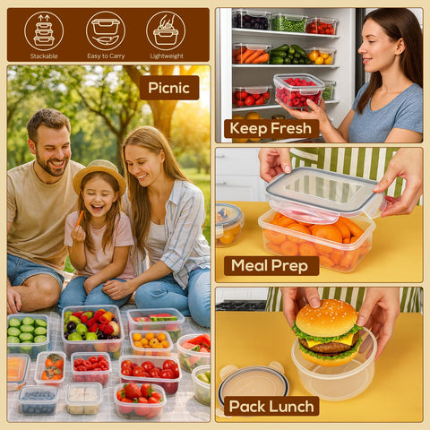 Forest Breathing portable meal-prep containers for on-the-go lunches.