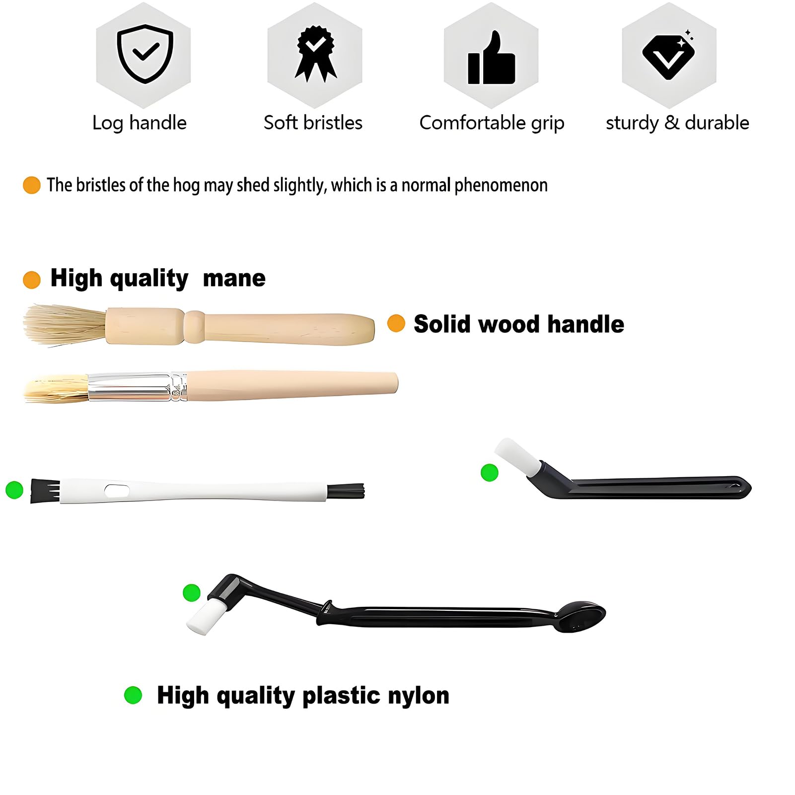 Forever Bene bendable stainless steel cleaning brushes remove mineral deposits in hard-to-reach areas