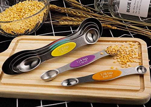 Forkmannie durable stainless steel spoons resist rust and deformation over time.