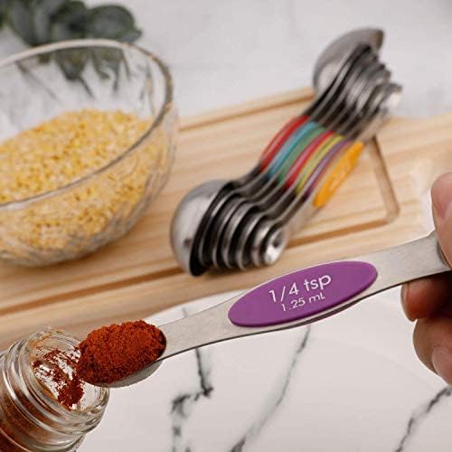 Forkmannie stainless steel spoons with sturdy construction and a polished finish for easy cleaning.