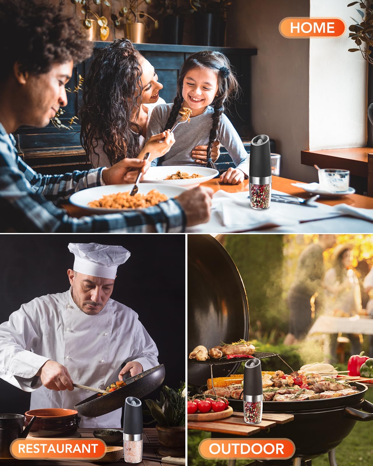 FORLIM blue LED lighting helps monitor dispensing while cooking.