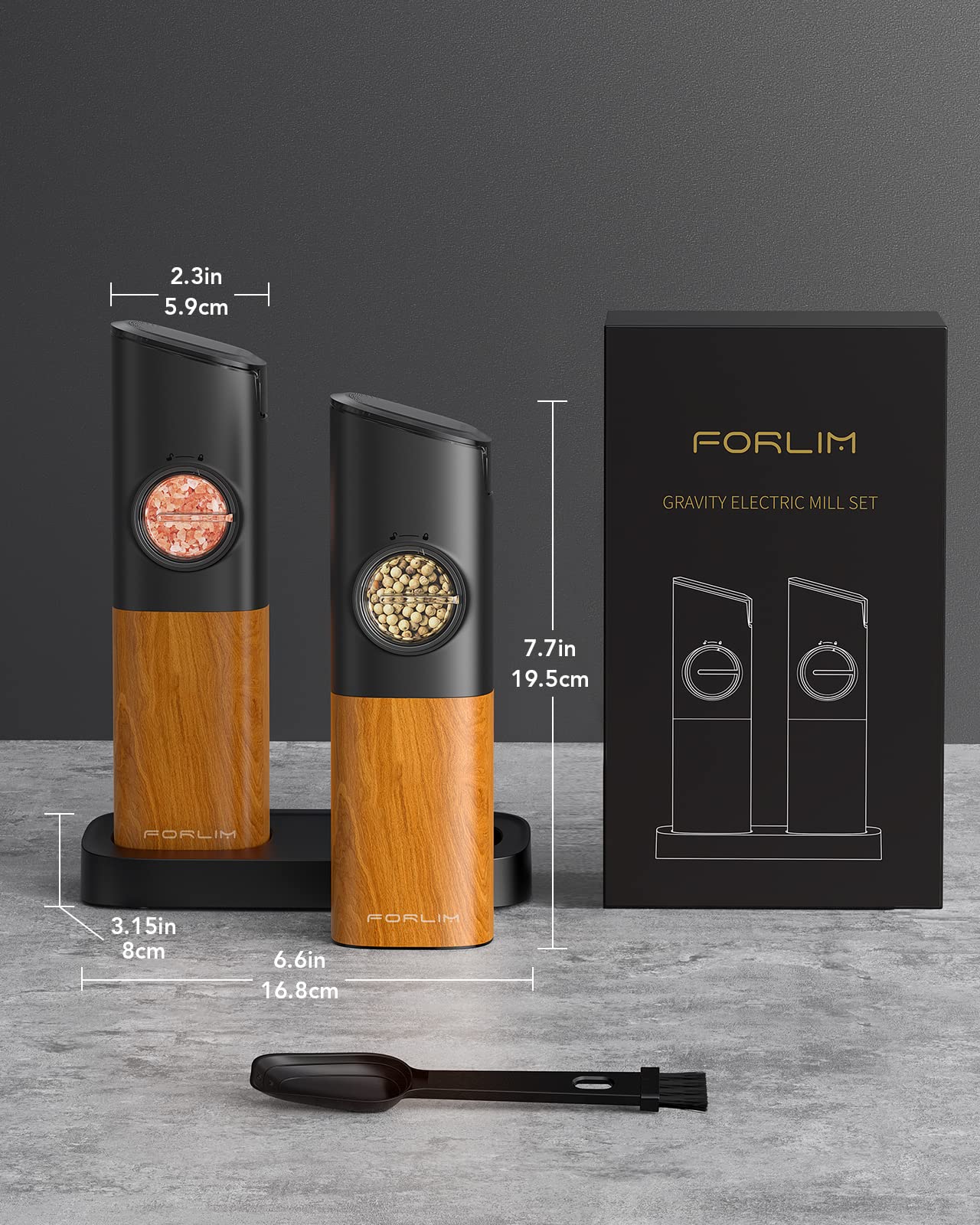 FORLIM fast grinding rate of 0.2 oz per minute demonstrated