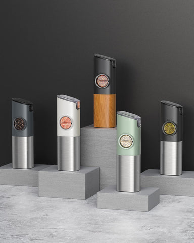 FORLIM gravity sensor prevents accidental start and spills.