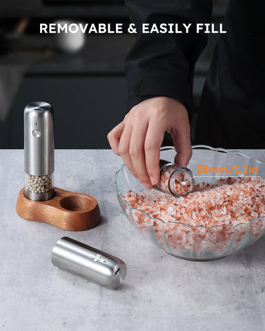 FORLIM mini grinder five-level grind control for customizable texture