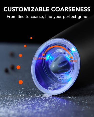 FORLIM adjustable coarseness dial lets you tailor grind size.