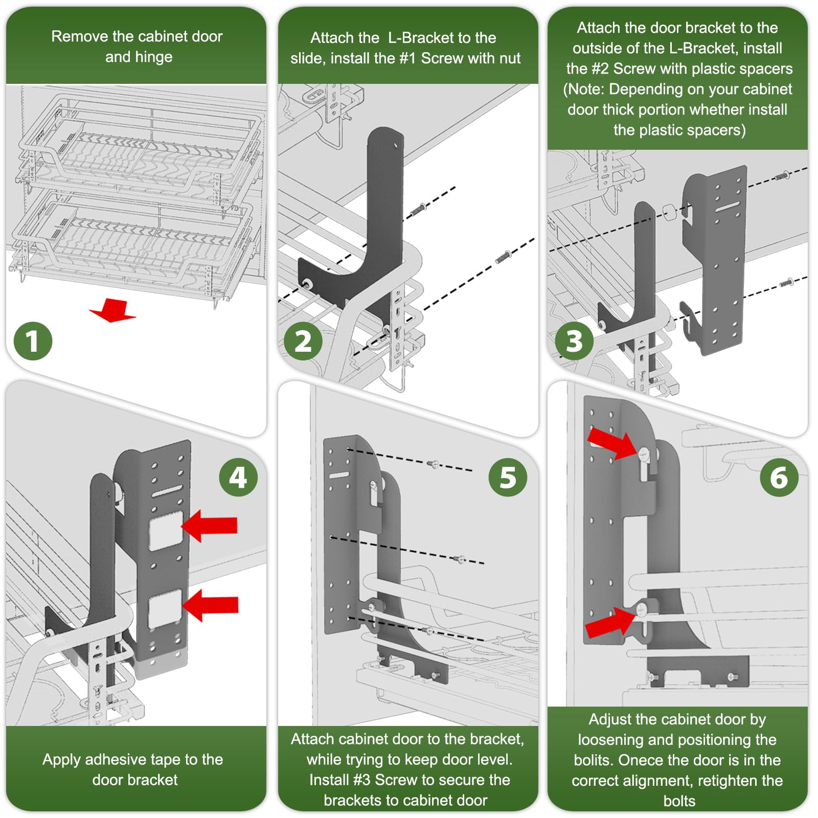 ForoGore packaging ensures safe delivery of a complete door mount kit.
