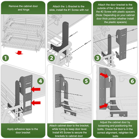 ForoGore packaging ensures safe delivery of a complete door mount kit.