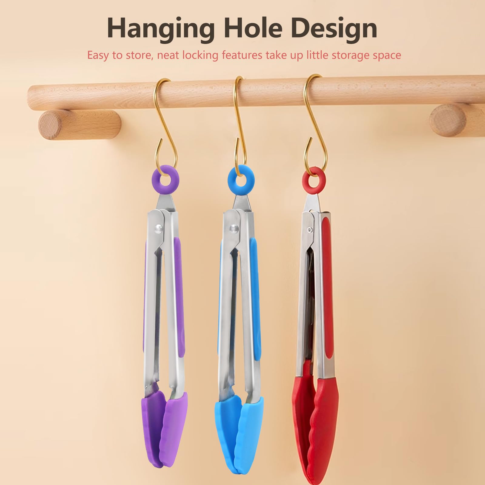 ForTomorrow tongs are dishwasher safe for quick cleanup.