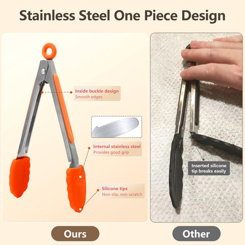 ForTomorrow tongs feature a locking O-ring design for easy control.