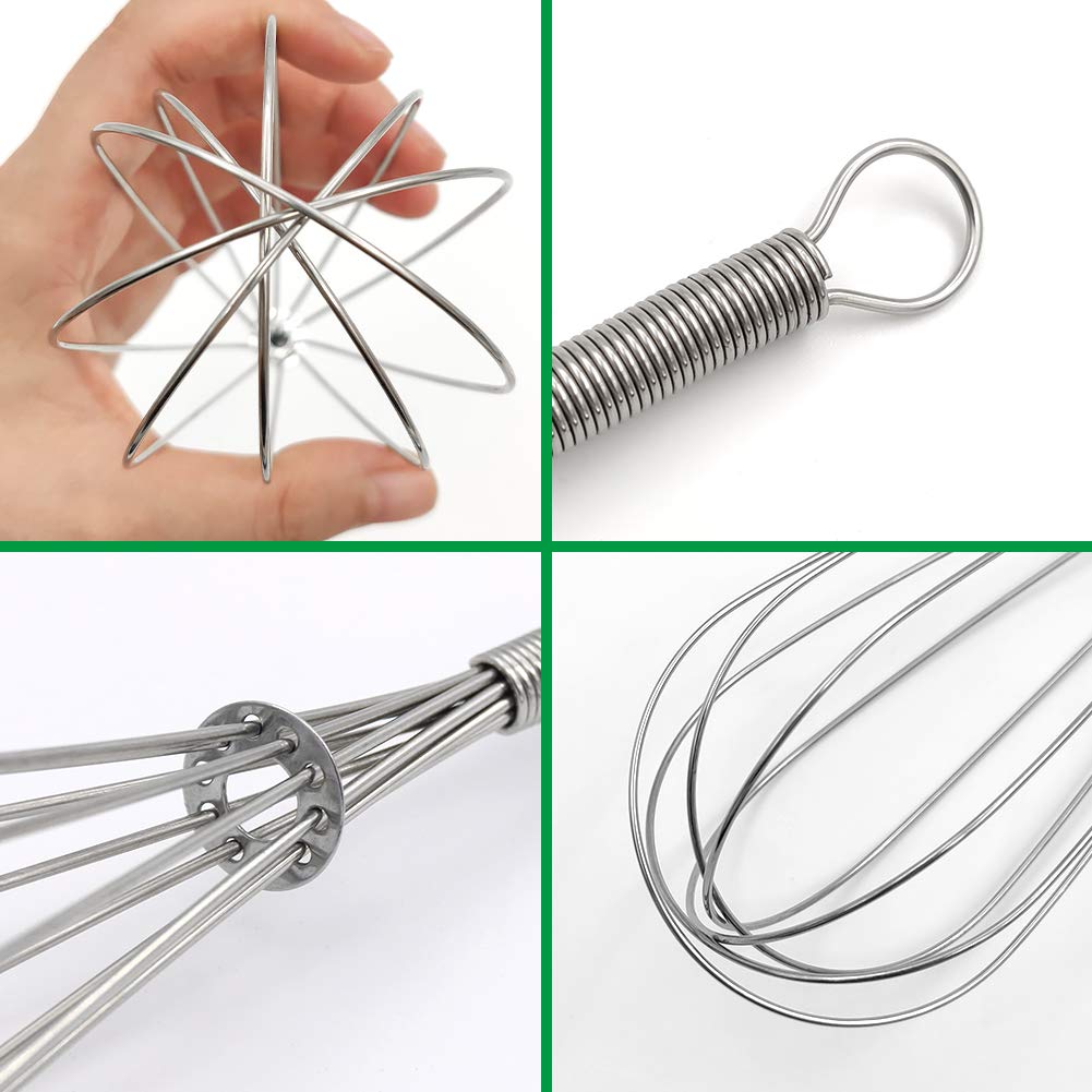 ForTomorrow balloon whisk close-up demonstrates airy foaming potential.