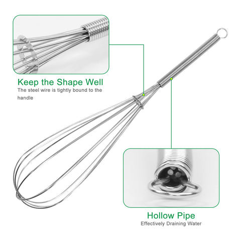 ForTomorrow whisk set on hook shows quick access and tidy storage.