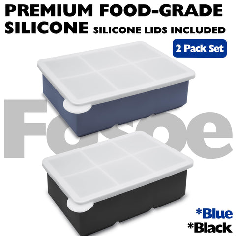 FOSOE BPA-free ice cube tray ideal for whiskey.