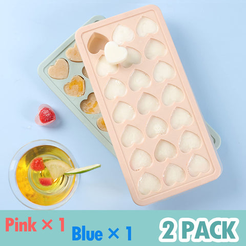 FOSOE dishwasher-safe silicone trays with simple release.