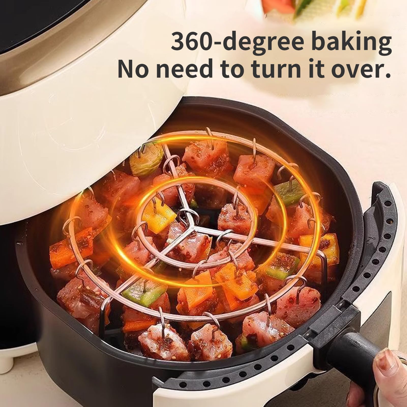 FOTN 2025 compatible with most air fryers to expand cooking options