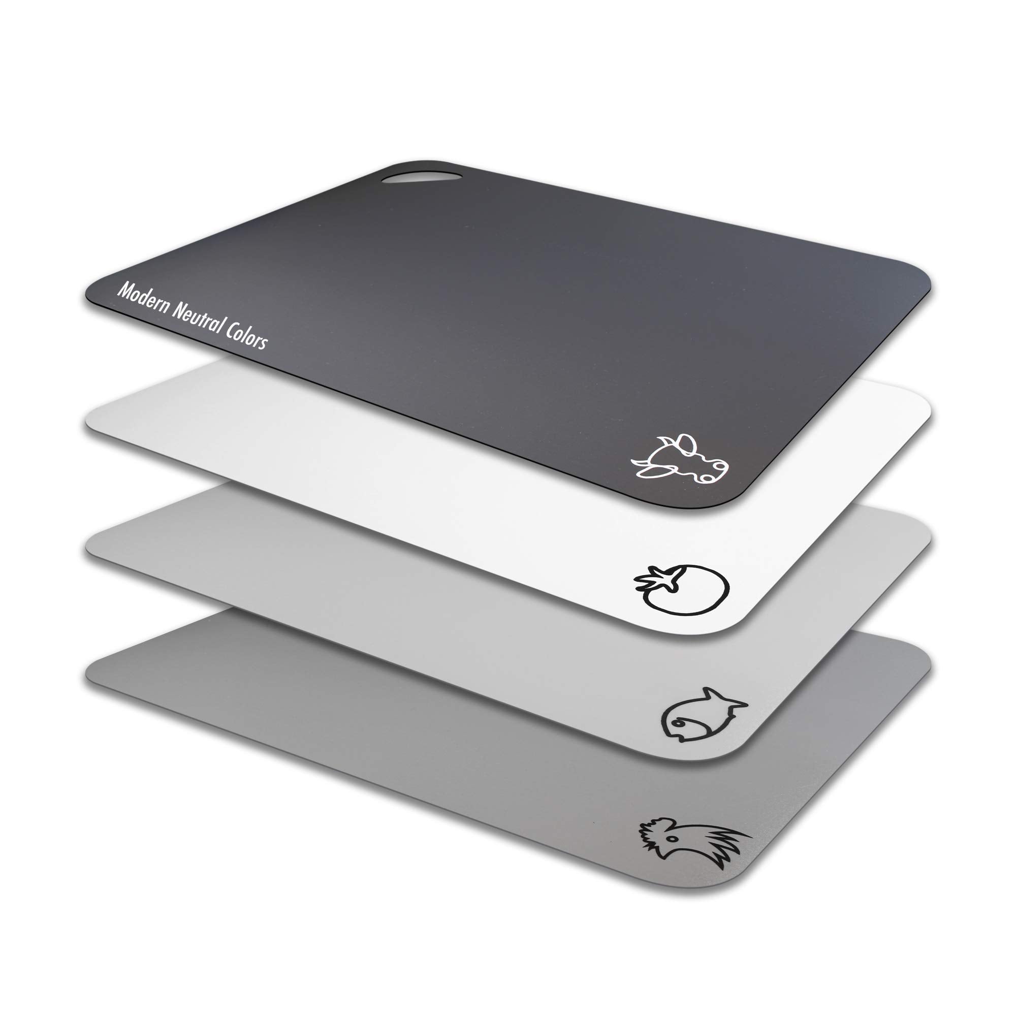 Fotouzy cutting board hanging hole shows convenient storage and quick access.