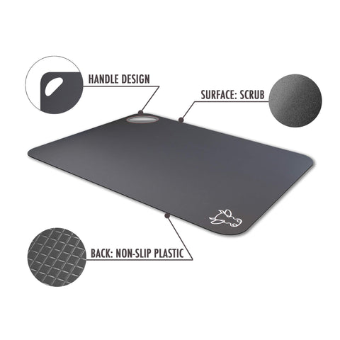 Fotouzy cutting board vegetables icon promotes organized prep and cross-contamination prevention.