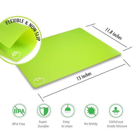 Fotouzy cutting mats yellow fruit icon guard aroma during fruit prep