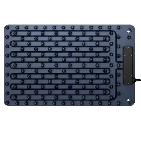 Fousixdi warming mat shows temperature control settings for precise heat