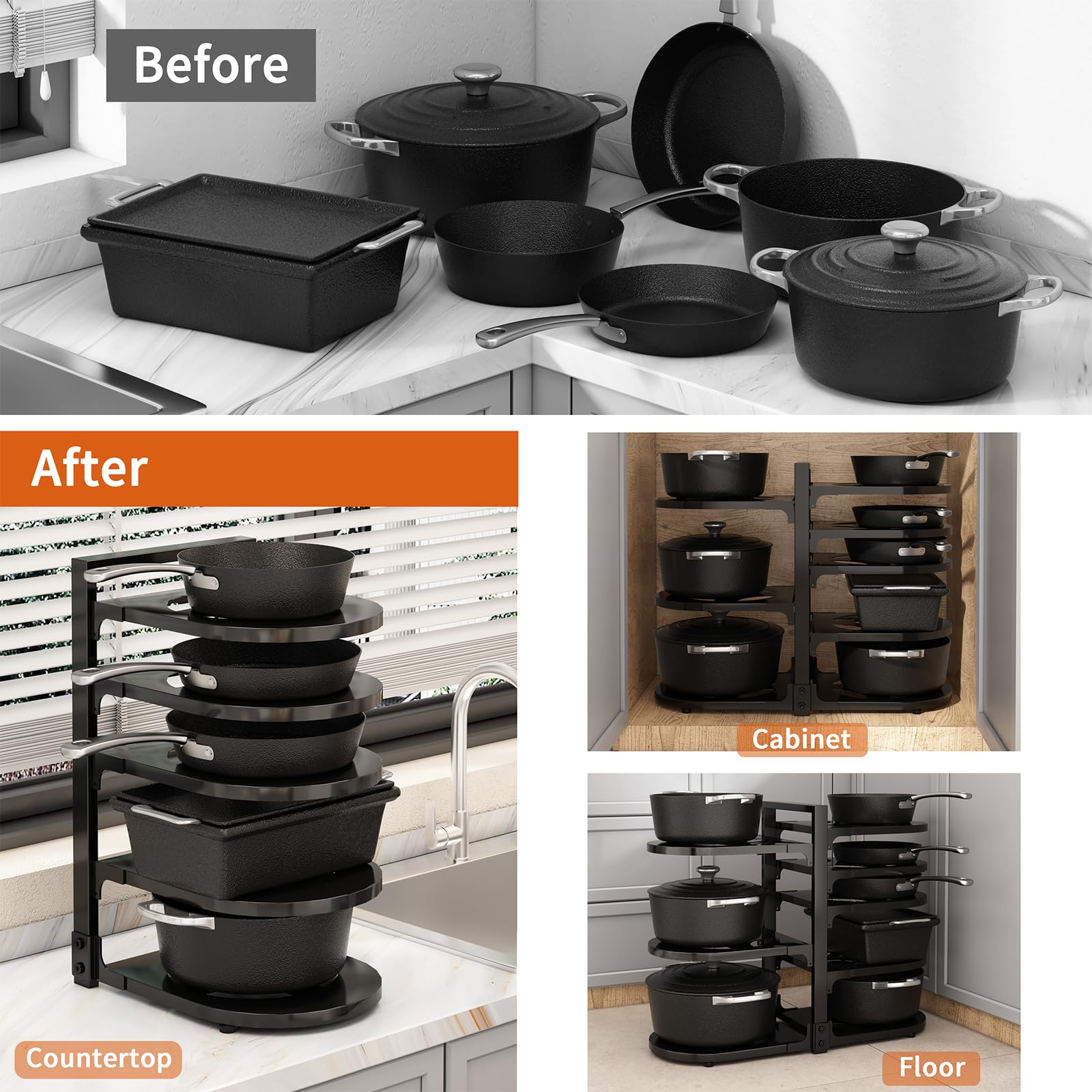 Fovkdcvw sleek black finish complements modern kitchens.