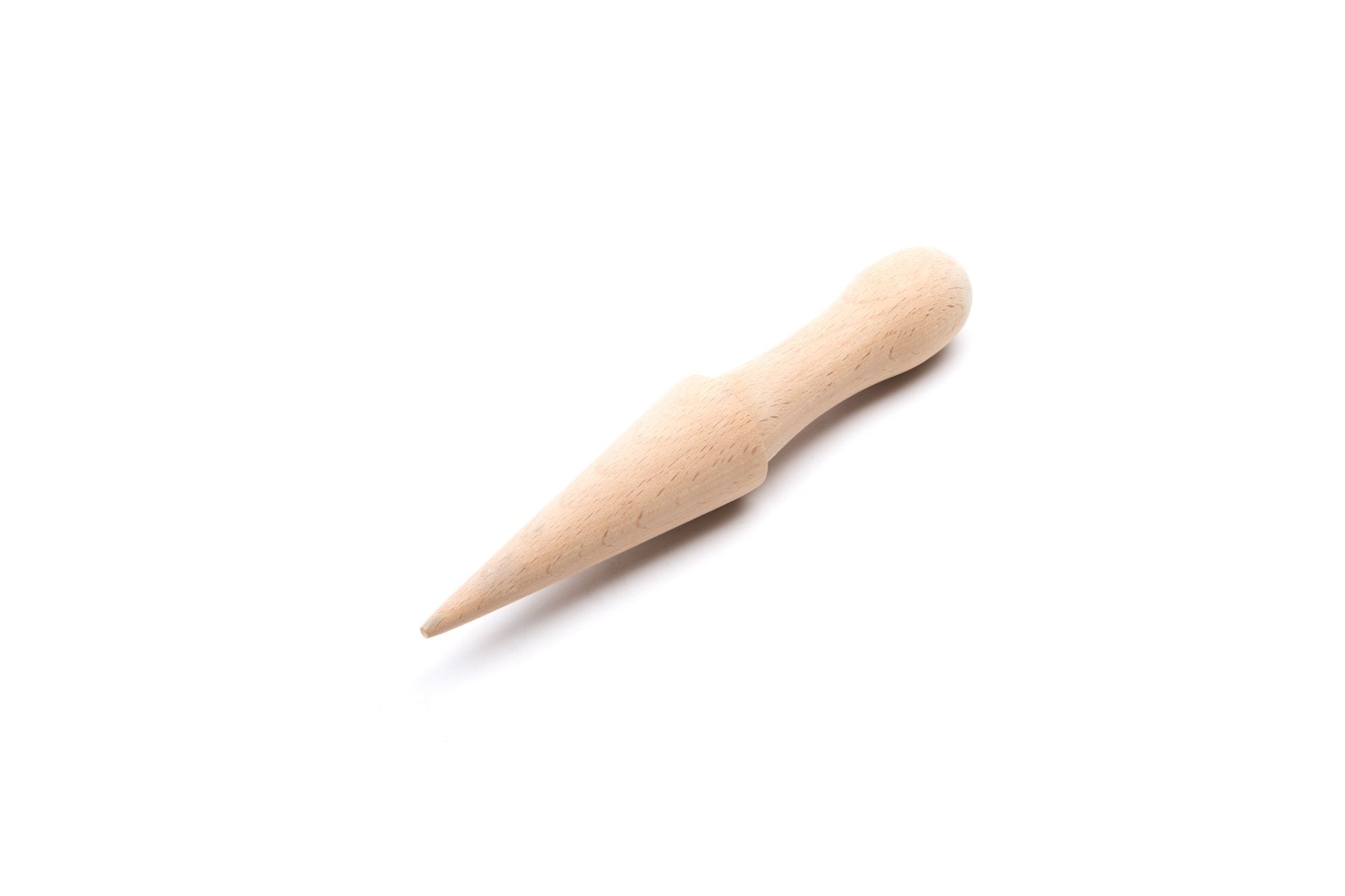 Fox Run pizzelle roller with beechwood handle for easy shaping