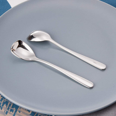 FOXAS 304-grade stainless steel spoons resist rust and corrosion