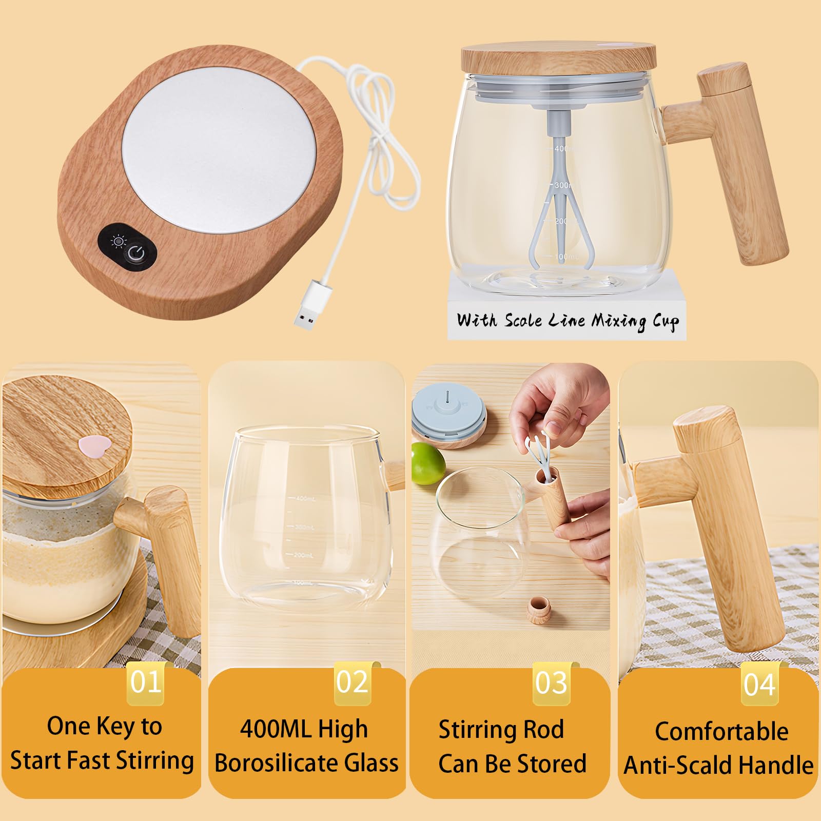 FOXNSK thermostatic coaster showing warm beverage preservation
