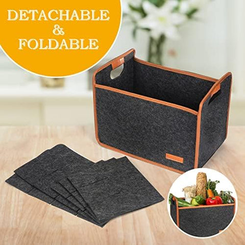 Foyego wine tote features a cushion separator to protect bottles during travel.