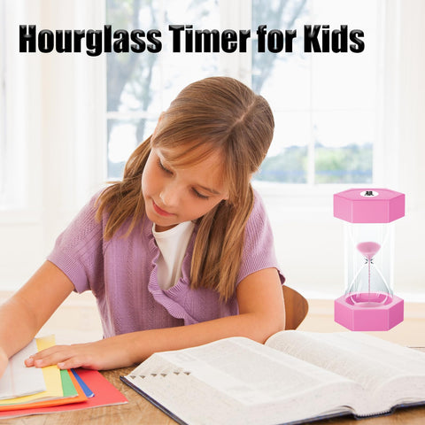 FOYOTO Hexagonal design hourglass timer emphasizing durability