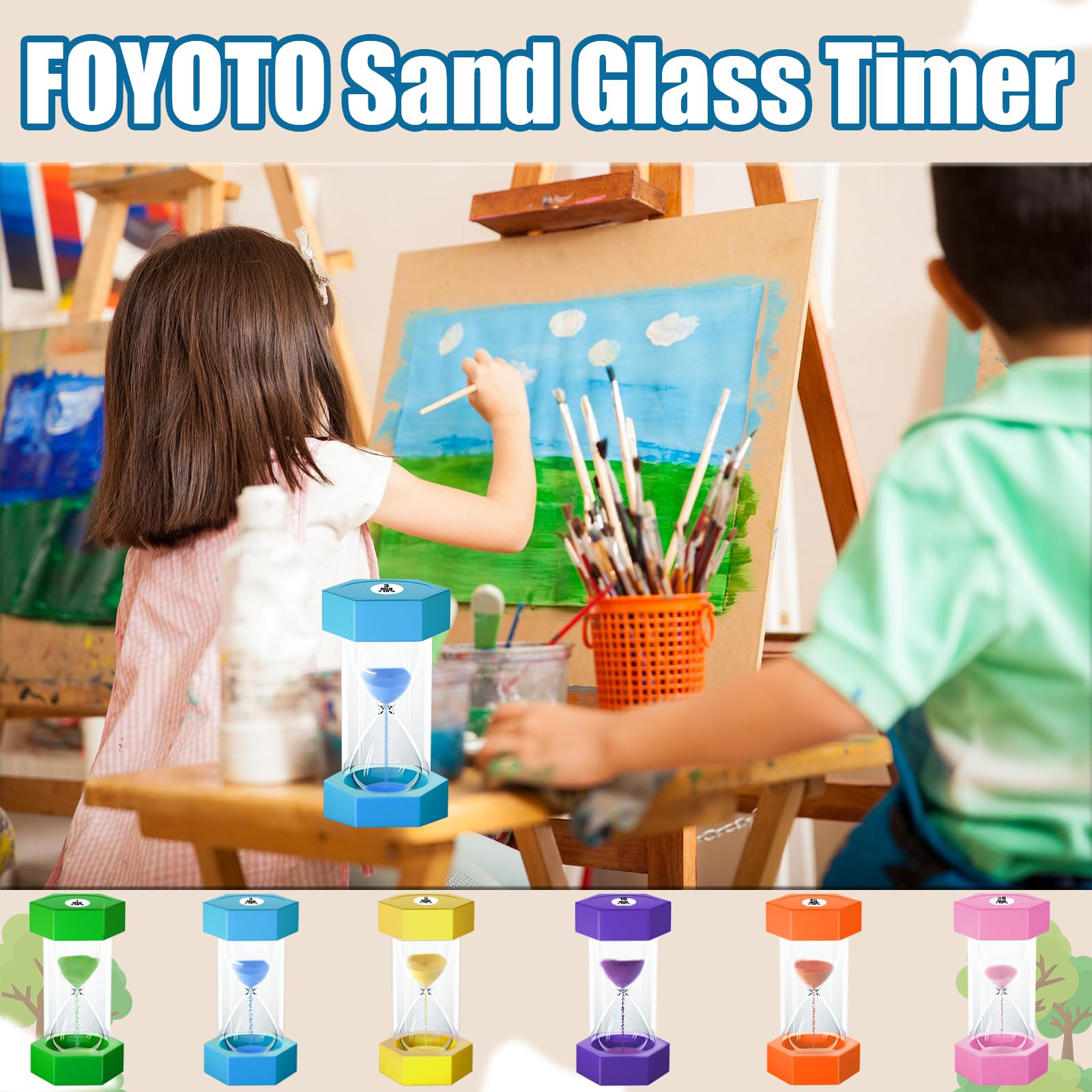 FOYOTO Kids timer in use during daily routines and play