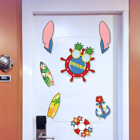 Fprl cruise magnets reusable on fridges and doors for future trips.