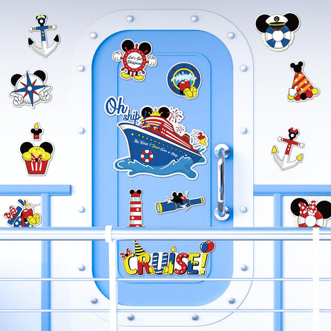 Fprl mouse magnet birthday anchor for personalized party atmosphere