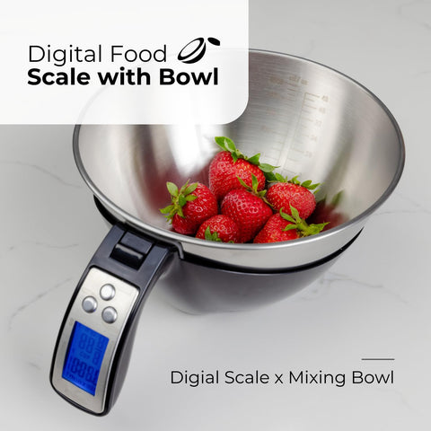 Fradel scale backlit display shows clear readings in any lighting conditions