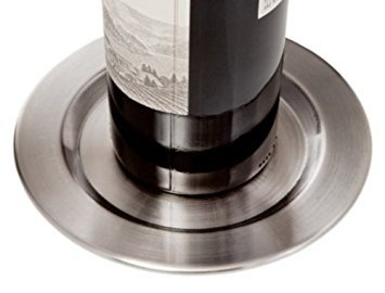 Franmara Pratique wine bottle coasters protect surfaces from condensation and drips.