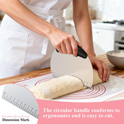 Frapkom dough blender ergonomic handle for comfortable mixing