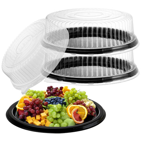 Frcctre BPA-free recyclable trays safe for hot or cold foods.