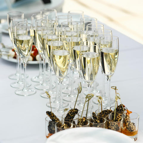 Frcctre dishwasher safe plastic champagne glasses for easy cleanup