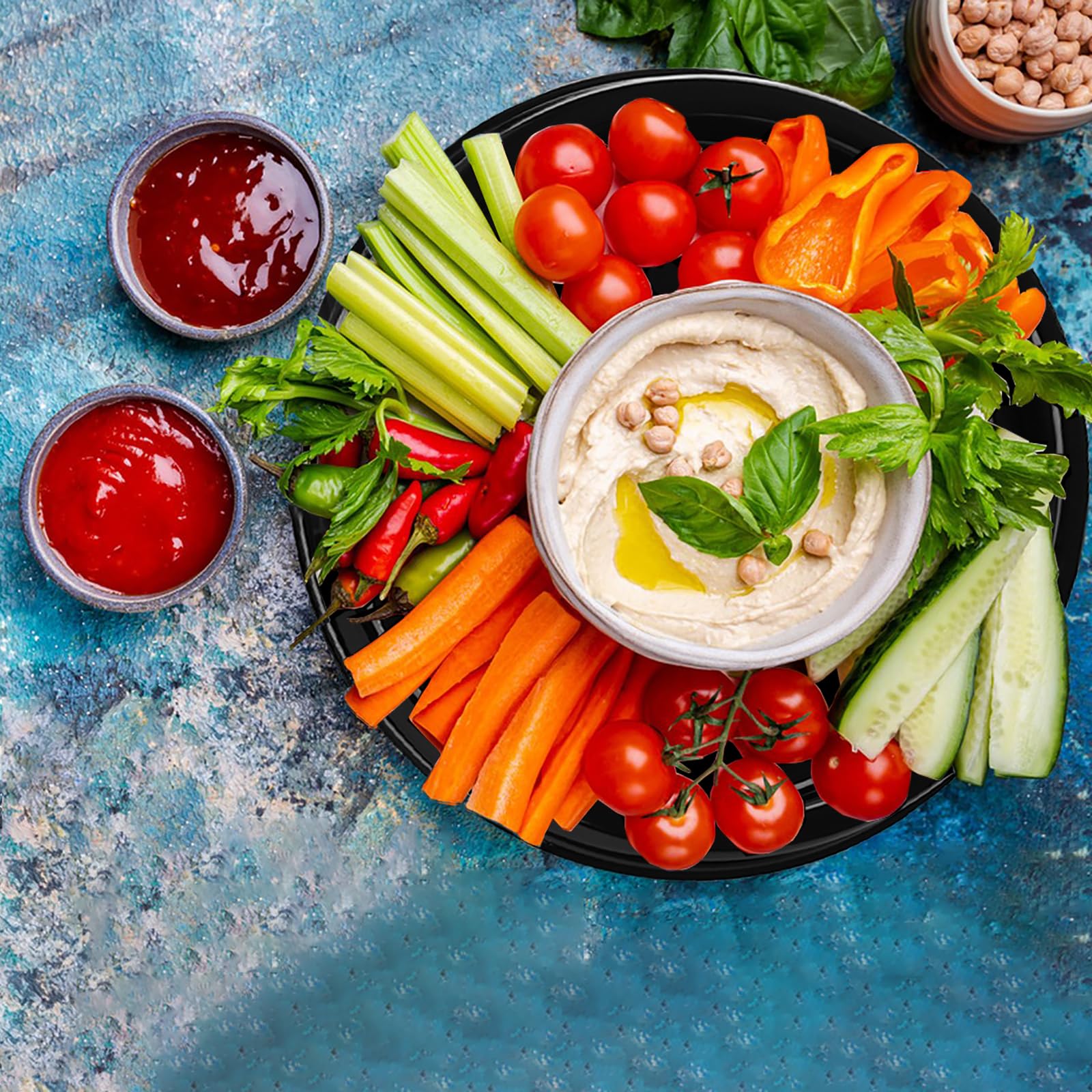 Frcctre picnic and outdoor event trays for easy serving outdoors.