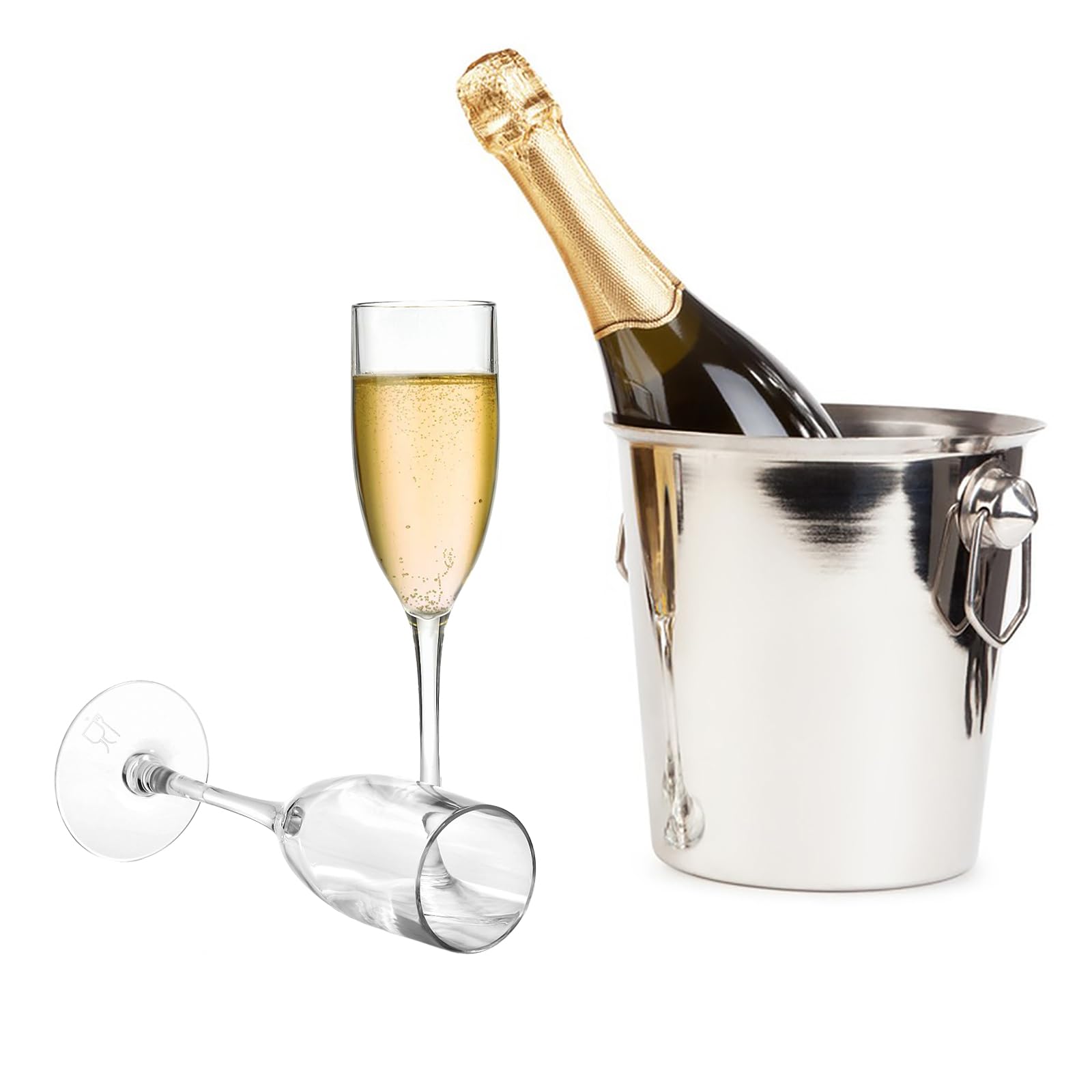 Frcctre shatterproof wedding champagne cups for events