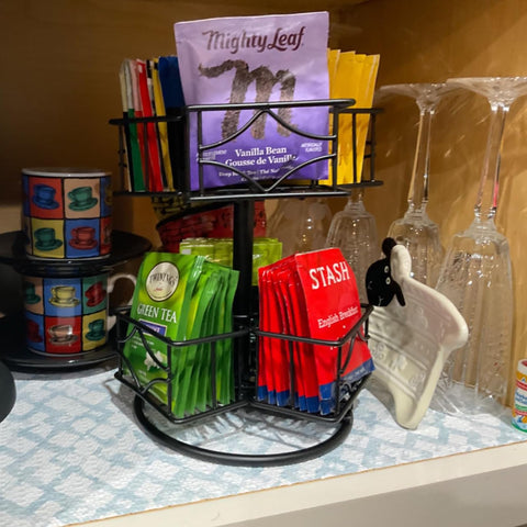 Frcctre sugar and creamer organizer keeps small packets within reach