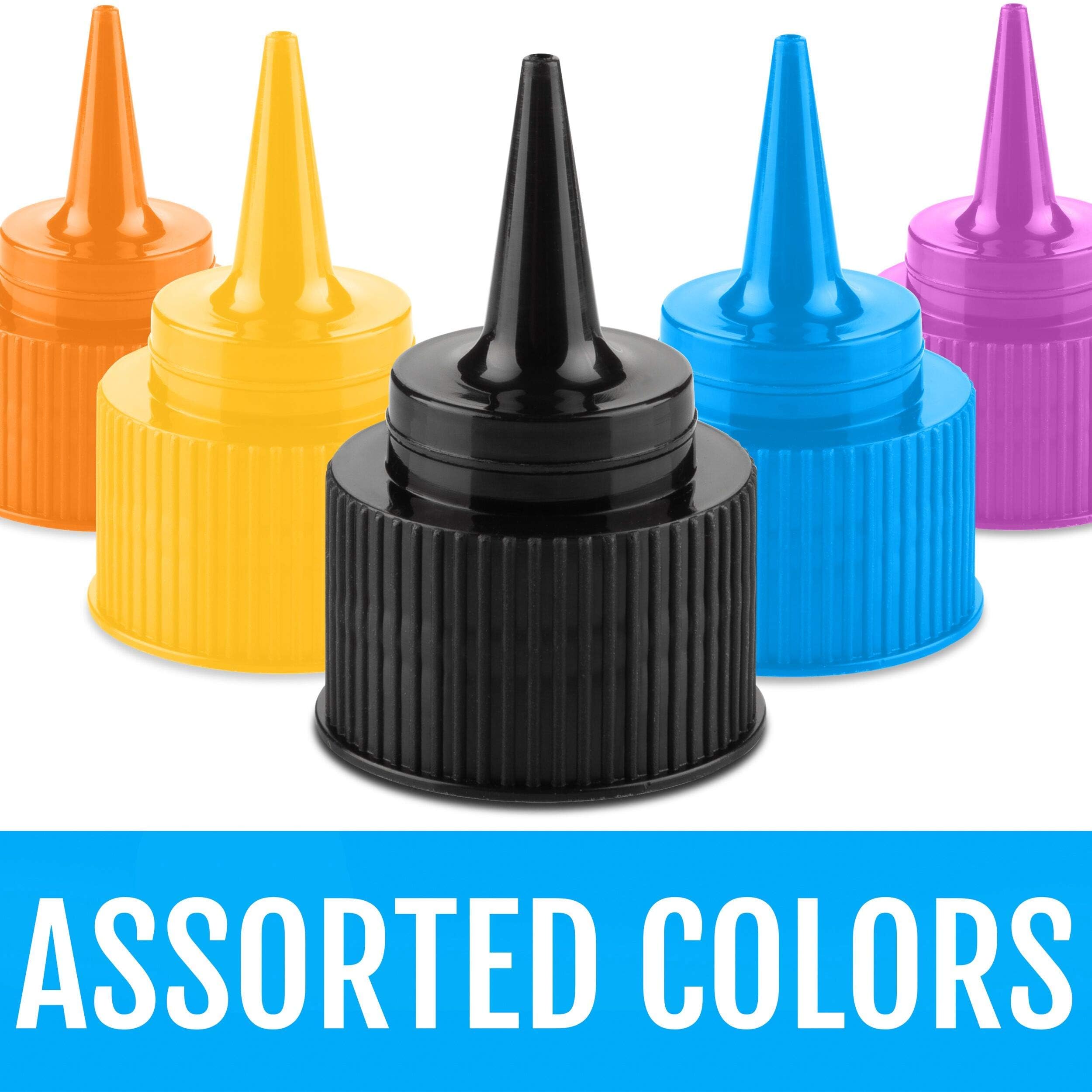 Free Hand Writer Bottles with different color caps help organized decorating workflows