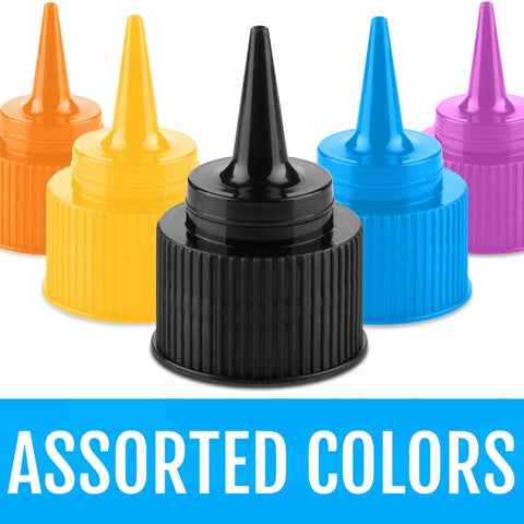 Free Hand Writer Bottles with different color caps help organized decorating workflows