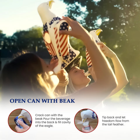 Freedom Funnel outdoor-ready design ideal for backyard events