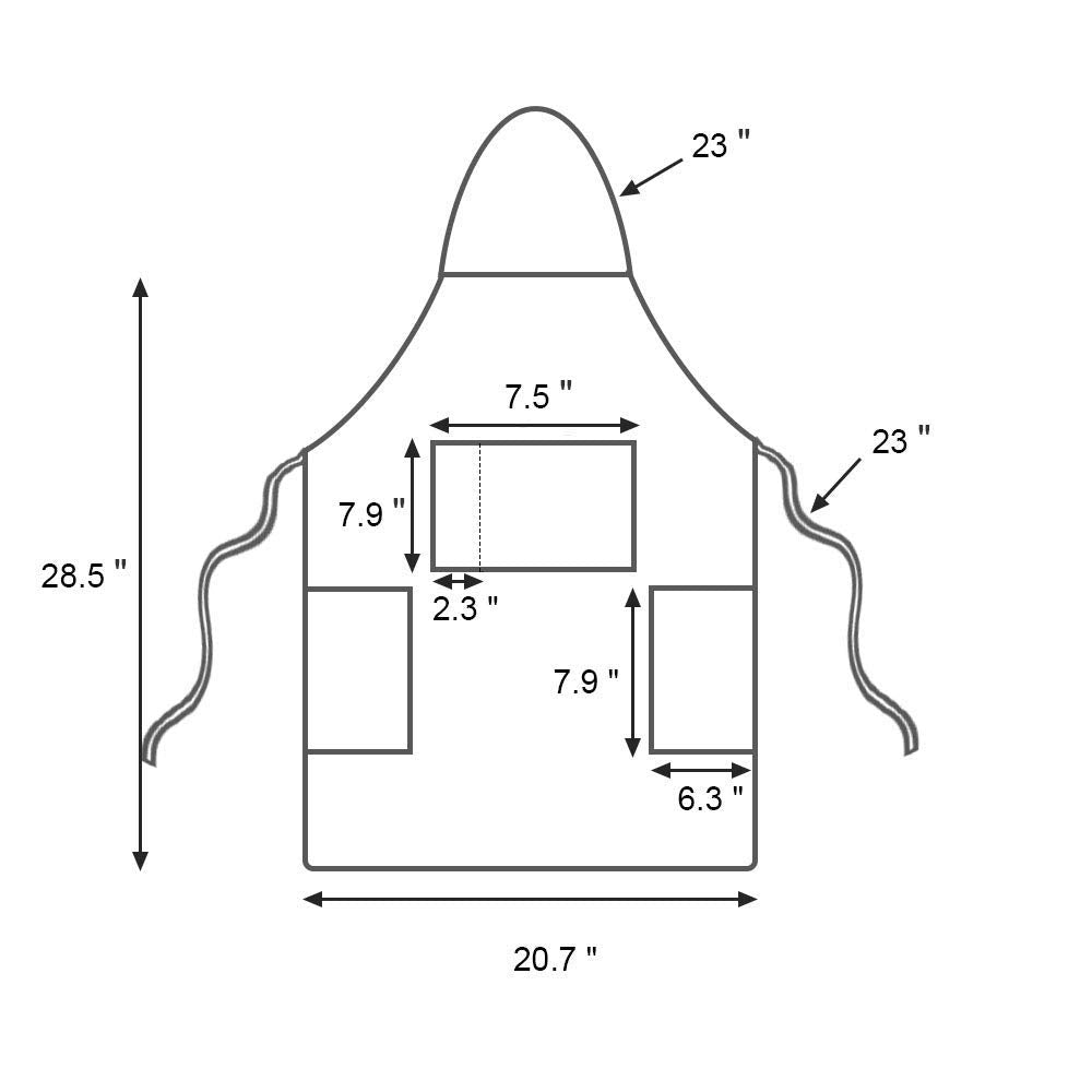 FreeNFond kids apron protecting clothing during baking and painting