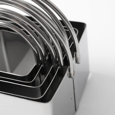 FREESHU cookie cutters are dishwasher-safe and rust-proof for easy cleanup