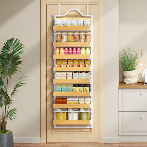 Freexployer white finish complements modern kitchens and pantries.