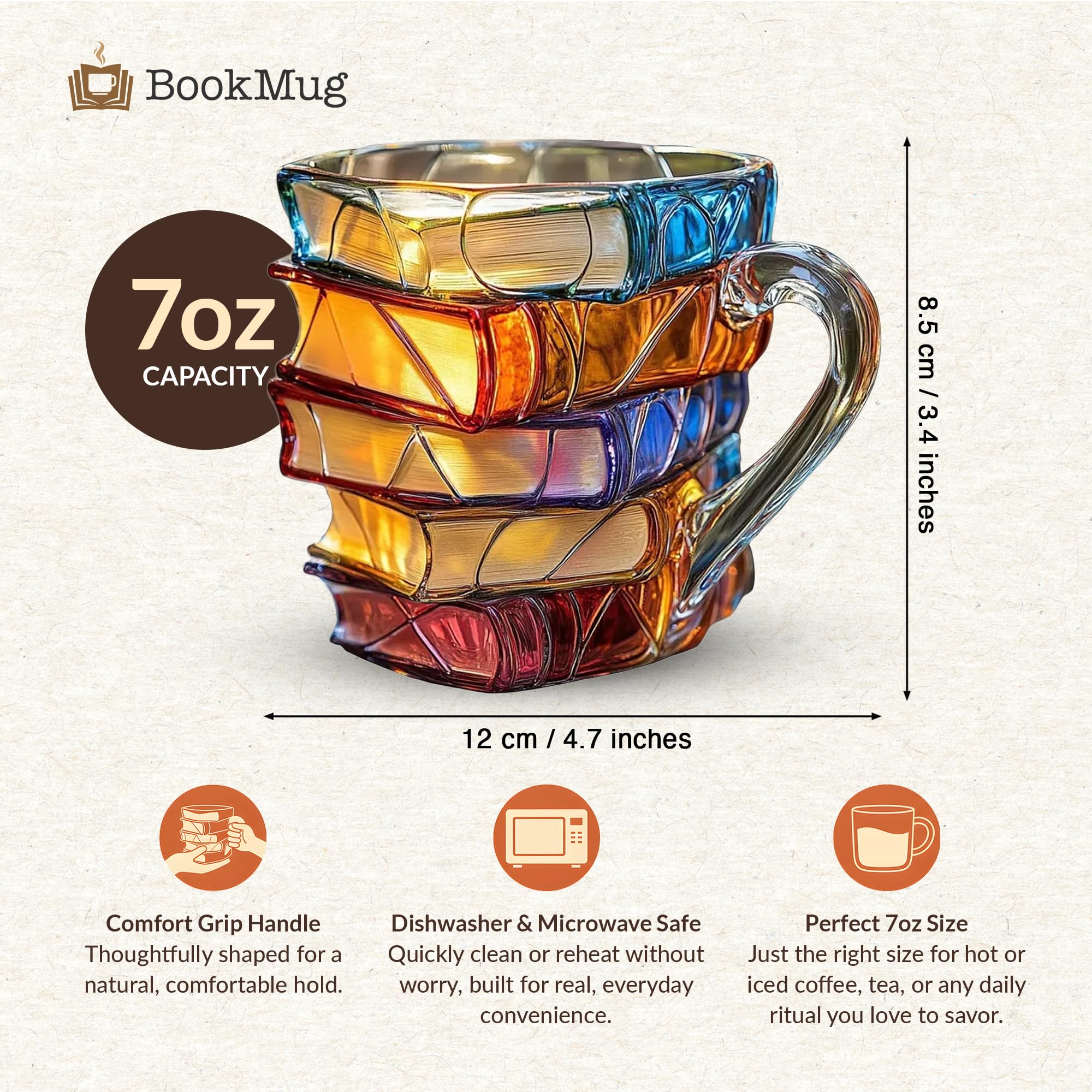 FREEZE2TRIM 3D stack design mug doubles as décor and drinkware.