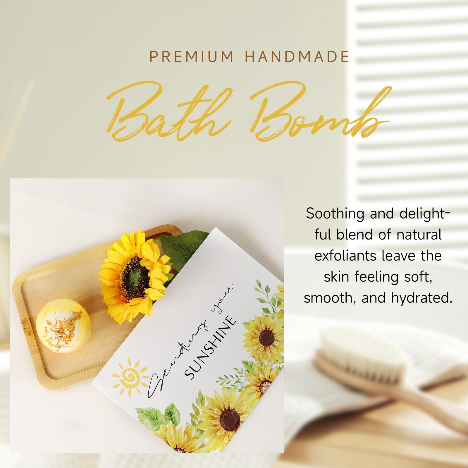 Frerdui bath bomb for a relaxing at-home moment.