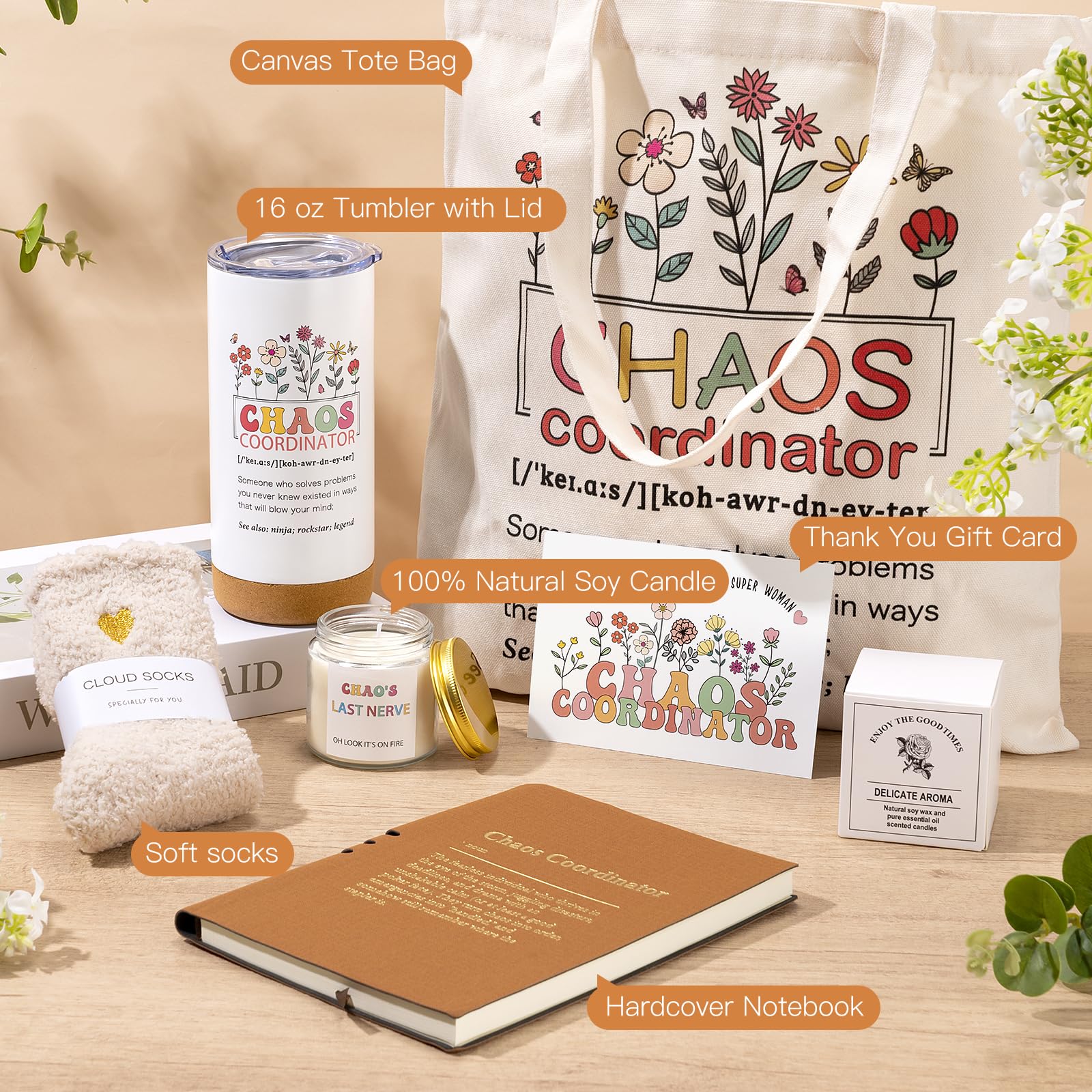 Frerdui Chaos Coordinator hardcover notebook with smooth writing for notes on the go.